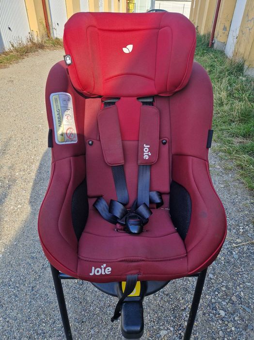 Scaun auto rotativ 360° Joie Spin 360 ISOFIX (0-18 kg) – Roșu / Merlot