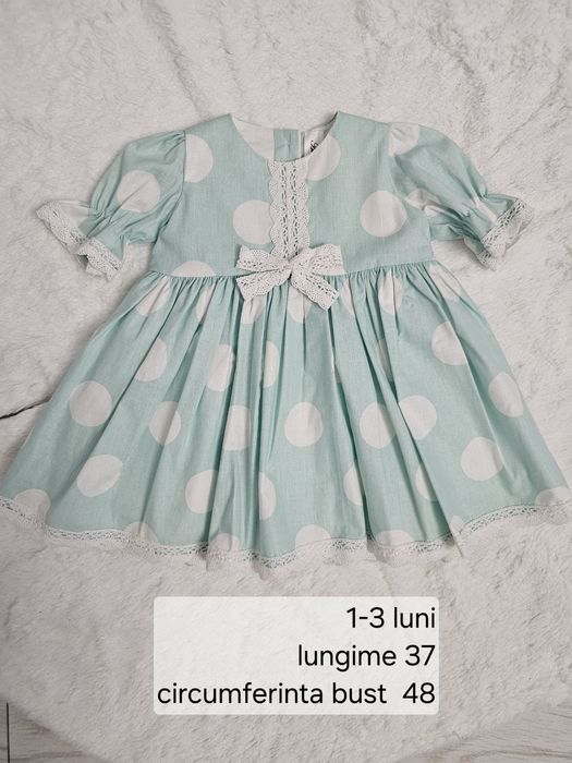 Rochițe Fetițe botez detalii pe poza