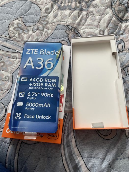 Продам телефон zte a 36