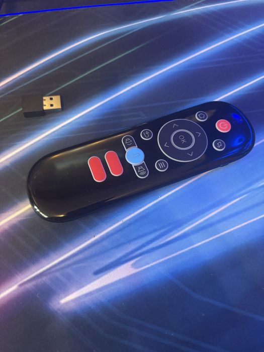 Telecomanda tastatura smart TV, PC, IR 2.4 Air Mouse Giroscop 6axe