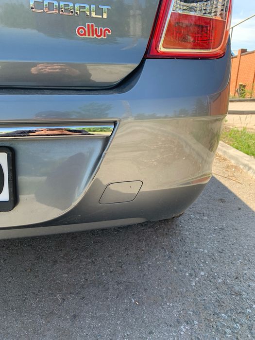 Задний бампер на chevrolet cobalt