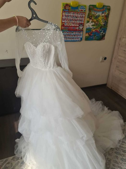 Свадебное платье в стиле Vera Wang