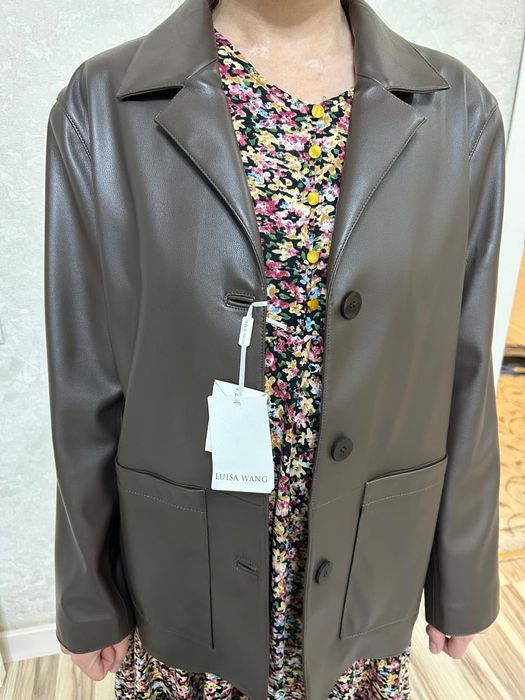 Куртка кожаная женская