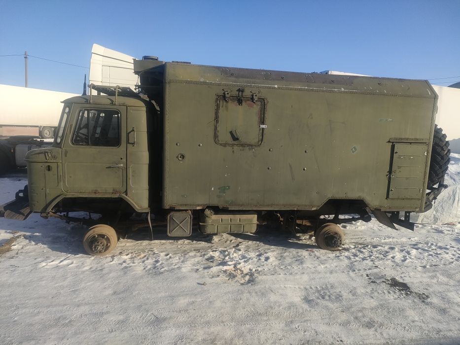 Газ-66 новый, военный