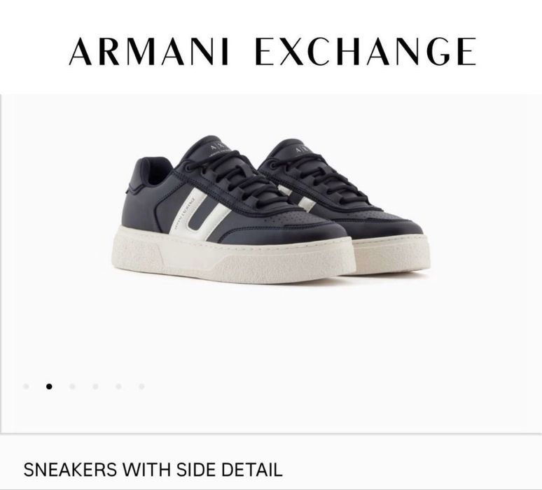 Оригинал Armani Exchange мужские кроссовки