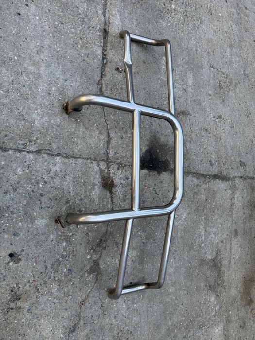Bullbar original Nissan Patrol Y60 inox