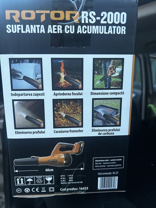 Suflanta electrica Rotor RS 2000