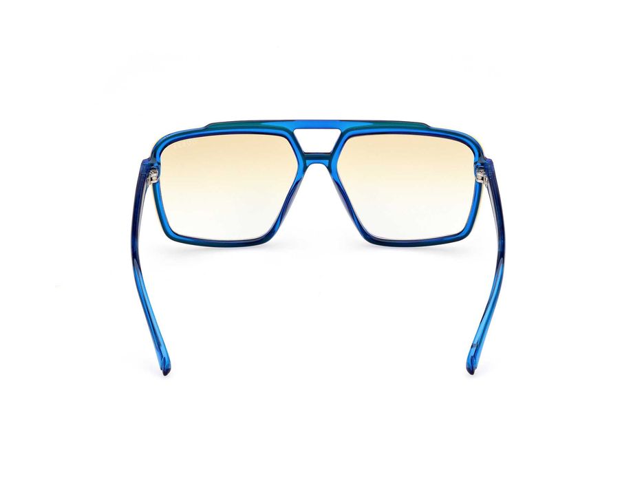 GUESS – Мъжки слънчеви очила "AVIATOR BLUE & YELLOW" нови с кутия