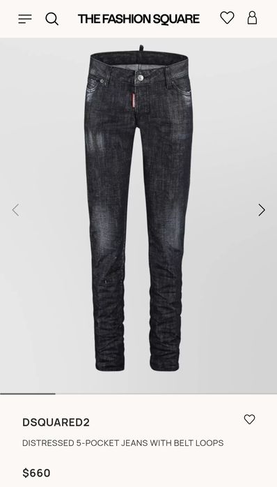 Blugi dsquared2 womans 38 IT JENIFER JEAN