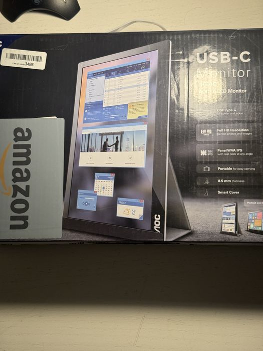 AOC 16”  I1601C Portable Monitor