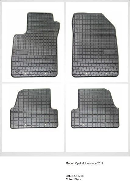 Covoare cauciuc OPEL MOKKA 2012->