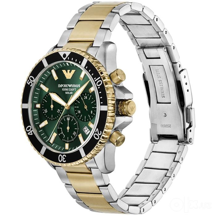 Emporio Armani World Explorer Solar-Powered