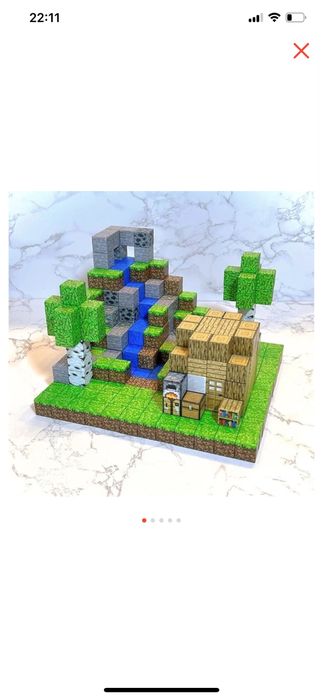 Магнитный конструктор Майнкрафт