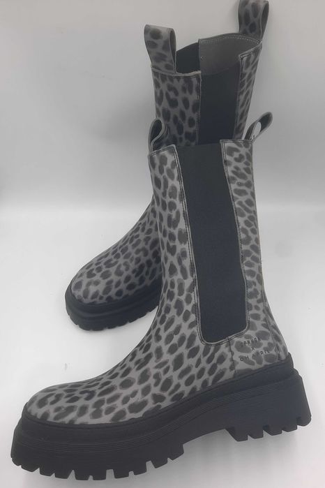 Ghete chelsea lux dama COPENHAGEN STUDIOS ed.limitata X OH APRIL piele naturala fina 39