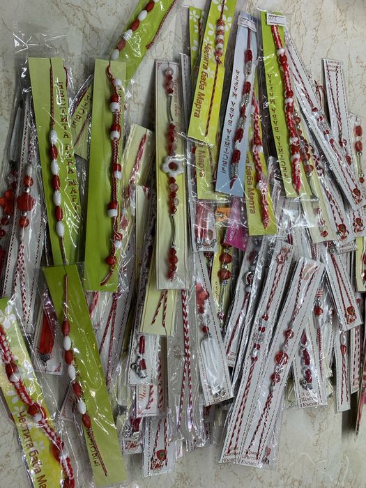 Мартеници на едро - различни видове