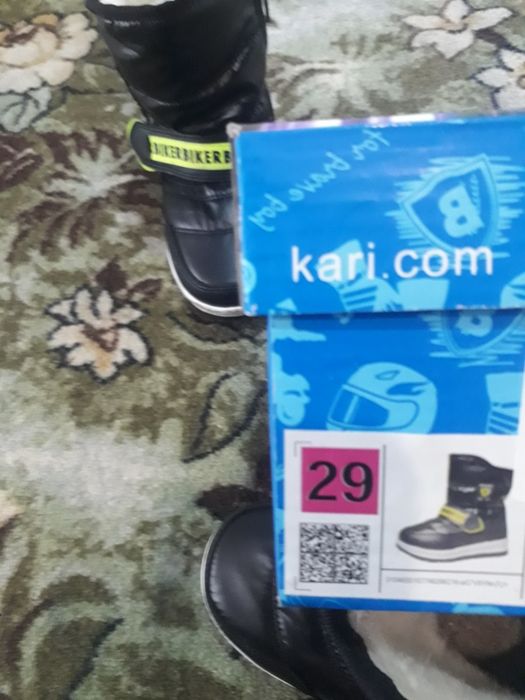 Детский ботинки 29 размер