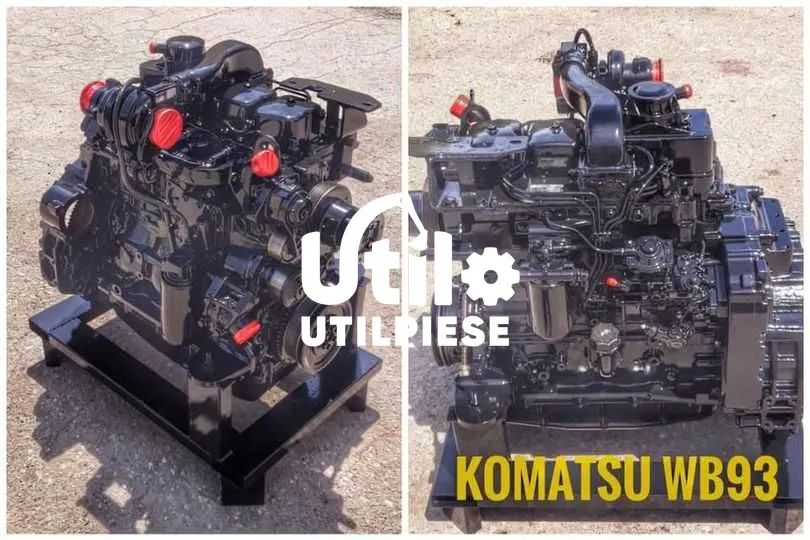 motor komatsu s4d104e-1 wa180 wa200 wa250 + piese komatsu