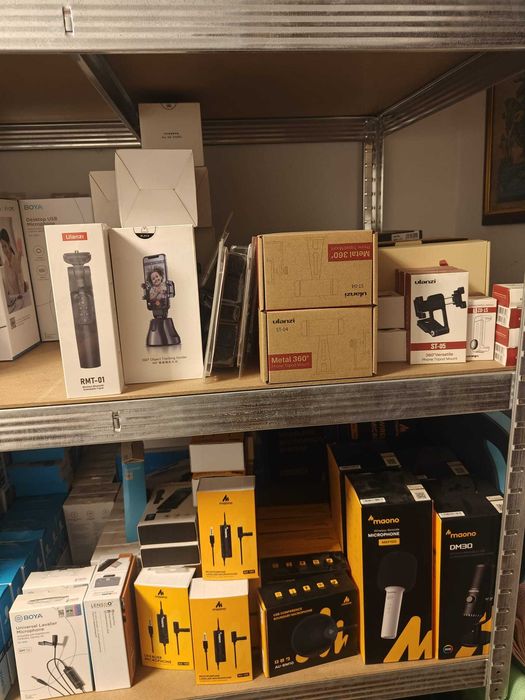 Lichidare stoc electronice Boya Maono Ulanzi – vânzare la lot