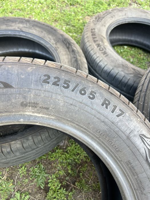 Летние шины 225/65/17