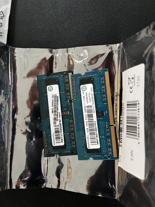 Memorii laptop DDR3 2x4Gb