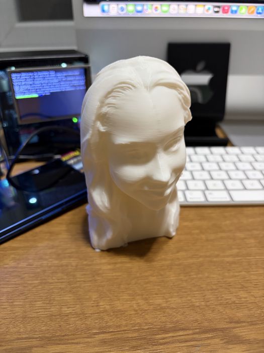 Изработка на 3D бюст по снимка – уникален персонален подарък