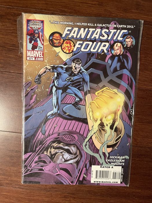 2009 Marvel Comics FANTASTIC FOUR #571 Direct Edition