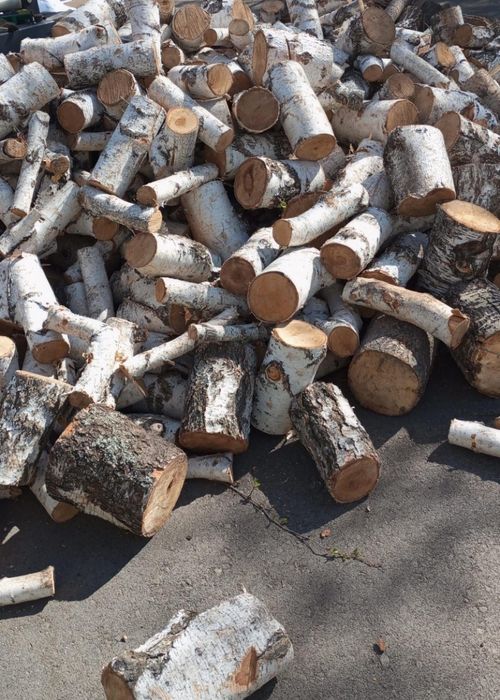 Дрова рубленные березовые