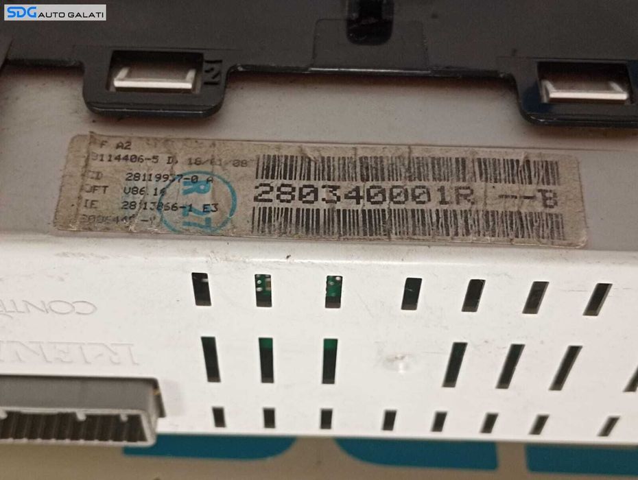 Display Afisaj Ecran Bord Renault Laguna 3 2007 - 2015 Cod 280340001R [M6560]