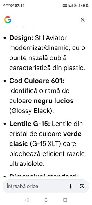 Ochelari de soare Ray ban