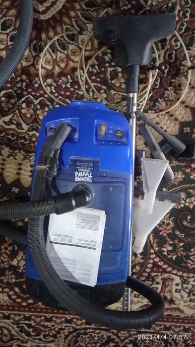 Пылесос сув чачади и тозалайди