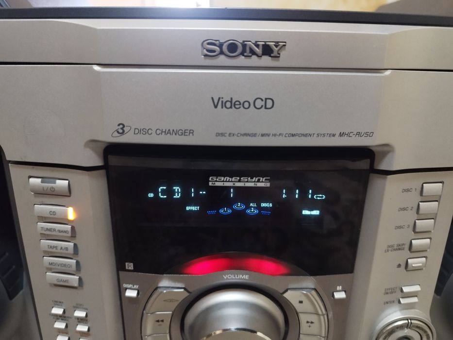 Музыкальный центр Сони