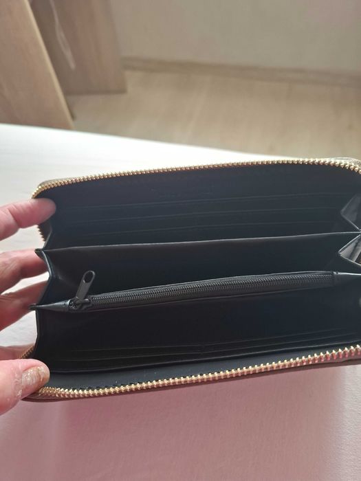 Портмоне ново цвят сиво