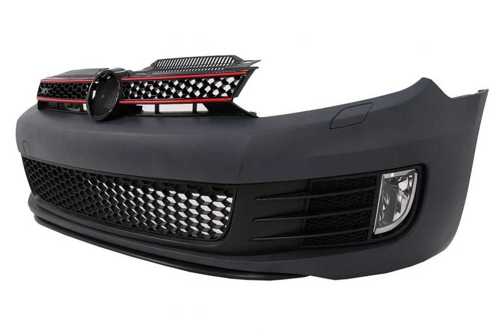 Предна броня за VW Golf VI 6 GTI / R20 - с халогени! НАЙ - ДОБРА ЦЕНА!