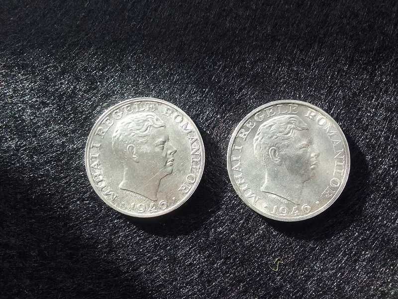 Moneda argint Regele Mihai 25000 lei 1946               (2 piese)