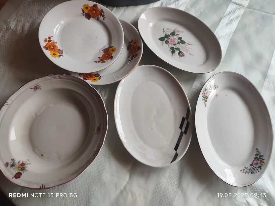 Ретро чинии за вашата трапеза