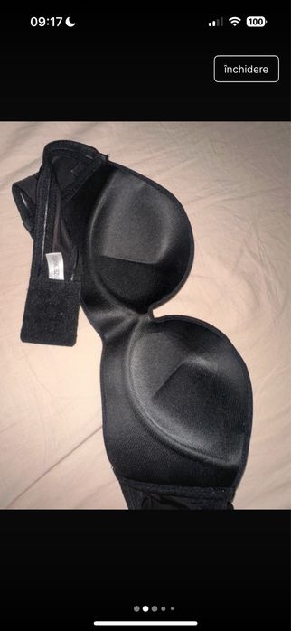 sutien fara bretele cu push-up