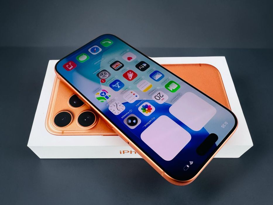 НОВ! Apple iPhone 17 Pro 512GB USA Cosmic Orange Гаранция!