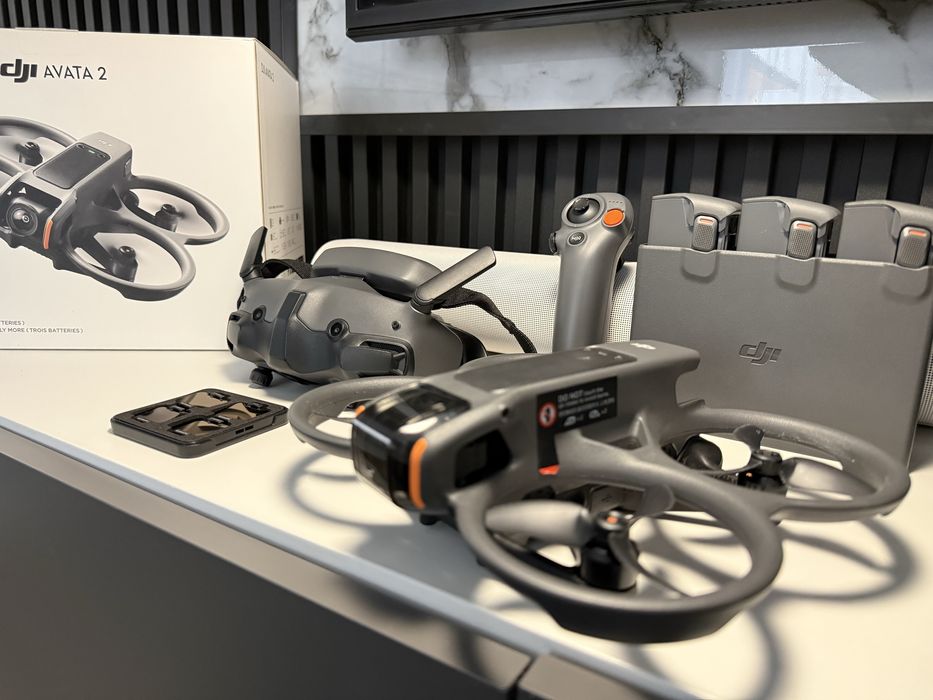 DJI Avata 2 Fly More Combo 3x Acumulator + Filtre ND