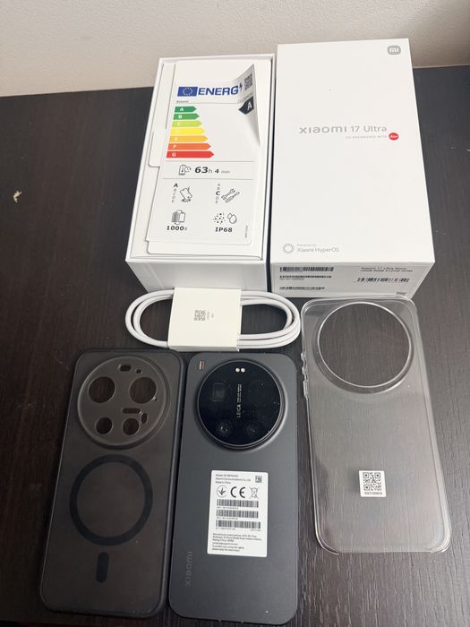 Xiaomi 17ultra 512gb negru  8cicluri