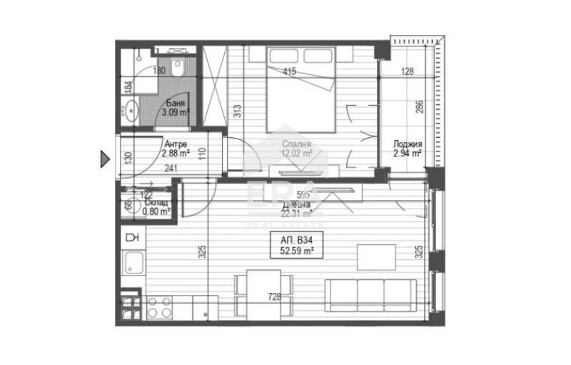 Продава се Двустаен апартамент в София, Център - 62 кв.м за 1877 €/кв.м - Снимка #6