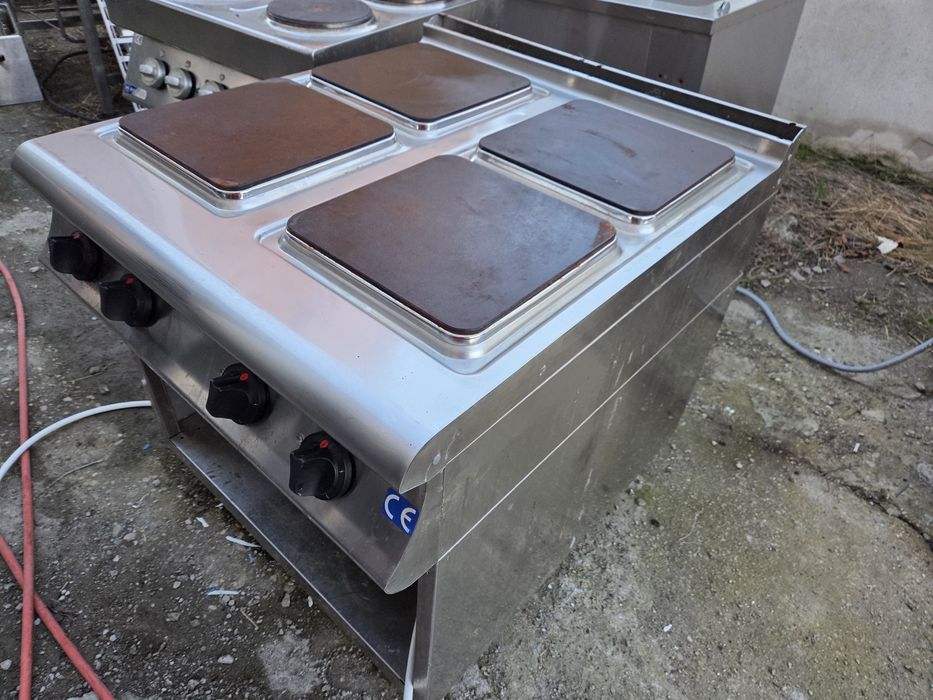 Aragaz de putere, din inox, 4-6 ochiuri