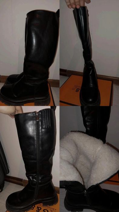 Продам зимние длинные сапоги!