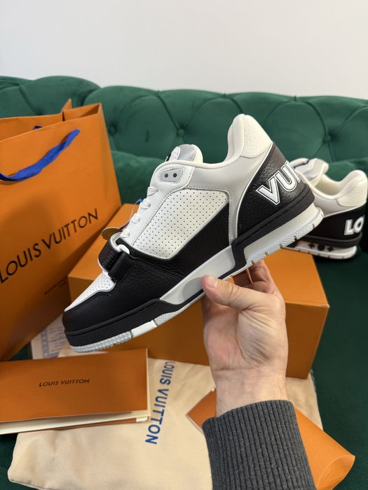 Adidasi Louis Vuitton Trainer piele naturala 100% Full Box Premium