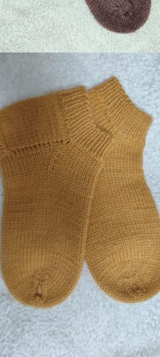 Носки ручной работы.