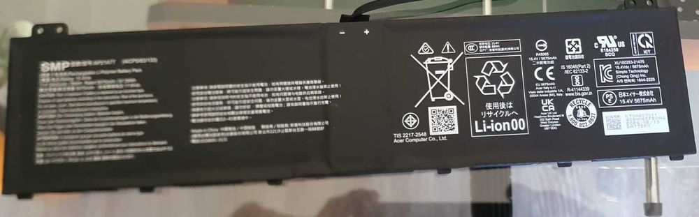 ACER Predator Helios Neo 16 на части