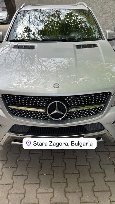 Диамантена решетка за мерцедес