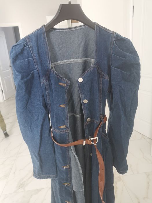 Джинсовое Женское платье