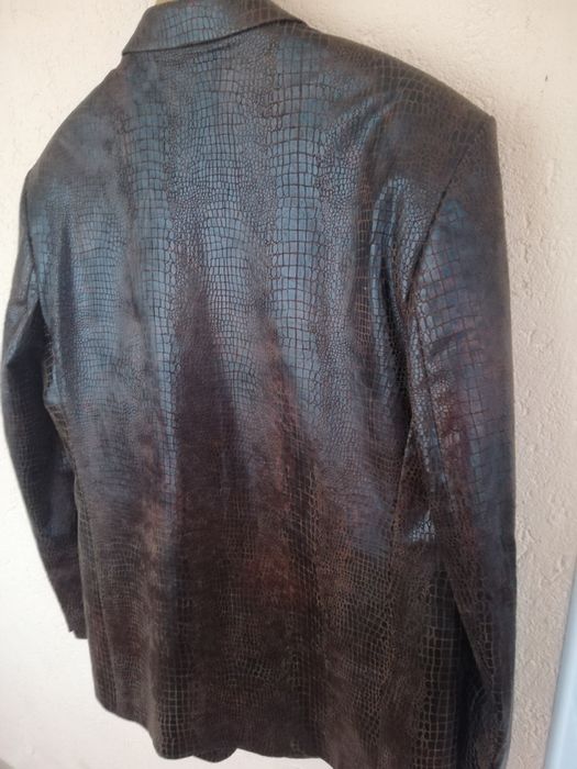 Sacou piele bărbati Teks Xl