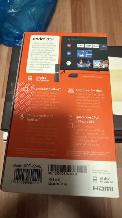 Андройд ТВ Mi Box s 4k