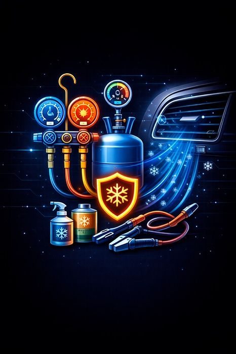 Кондиционер заправка спецтехники.